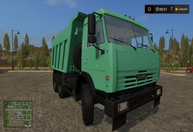 Kamaz 65115 + 4 TYPES OF WHEEL v1.0