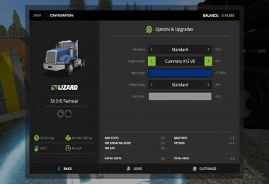 Lizard Tristar (Freightliner logo) SX310 v1.1.0.0