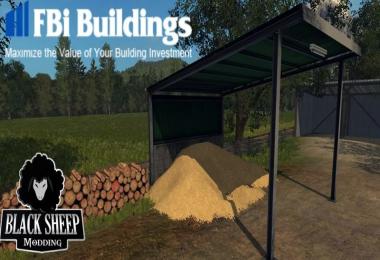 Metal shed 7x9m with TipCol and Manual Light v1