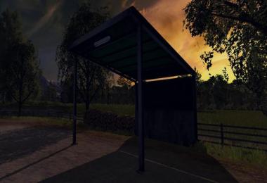 Metal shed 7x9m with TipCol and Manual Light v1