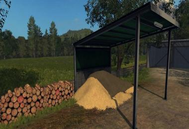 Metal shed 7x9m with TipCol and Manual Light v1