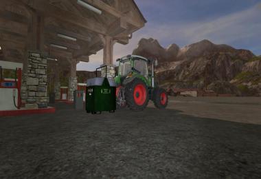 Mobile 800L diesel tank for the forest v1.1