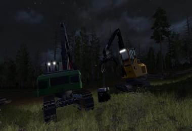 Mobile 800L diesel tank for the forest v1.1