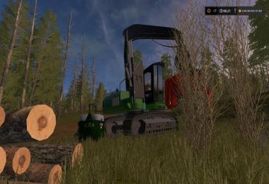 Mobile 800L diesel tank for the forest v1.1