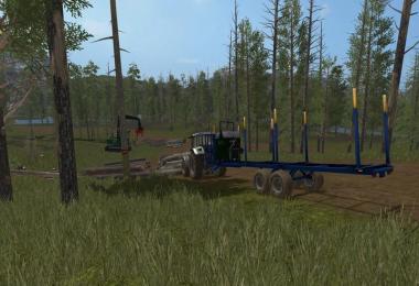 Mobile 800L diesel tank for the forest v1.1