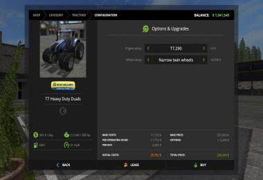 New Holland T7 Dual Wheels v1.0