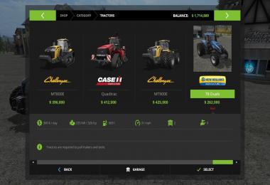 New Holland T8 Dual Wheels v1