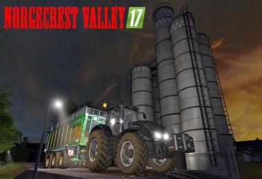 Norge Crest Valley 17 V1.4 Chopped Straw & animierte Tiertranken