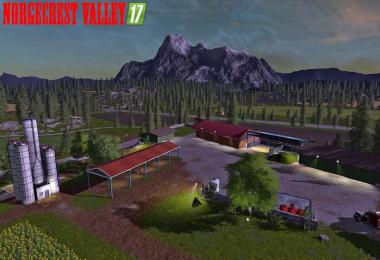 Norge Crest Valley 17 V1.4 Chopped Straw & animierte Tiertranken