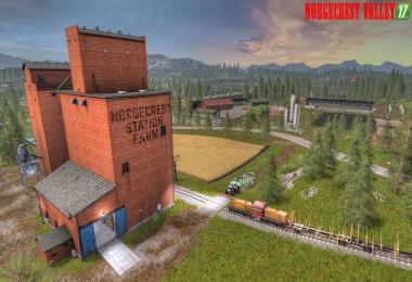 Norge Crest Valley 17 V1.4 Chopped Straw & animierte Tiertranken