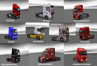 Pack 8 compt. Trucks of Powerful Engines Pack + Transmissions v10