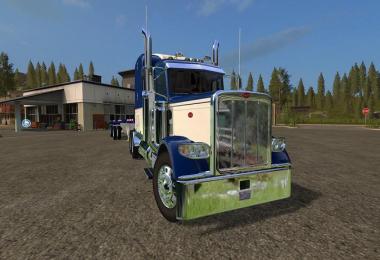Peterbilt 388 and Manic Flatbed trailer v1.0