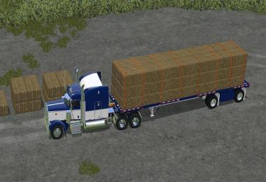 Peterbilt 388 and Manic Flatbed trailer v1.0