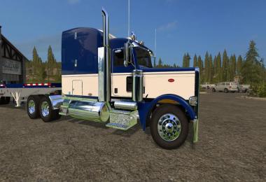 Peterbilt 388 and Manic Flatbed trailer v1.0