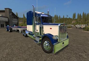Peterbilt 388 and Manic Flatbed trailer v1.0