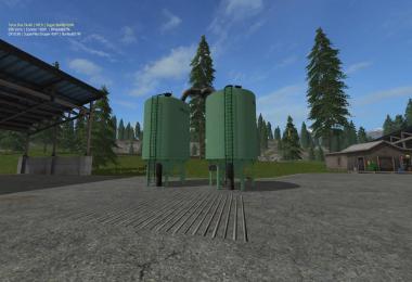 Placeable FS17 seeds and fertilizer Silo v1.0