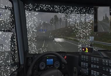 Real Snowfall v2.0 for Wintermods ETS2 1.25 and above