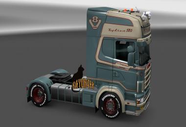 Scania R4 series by RJL P.J.Hoogendoorn skin 1.26