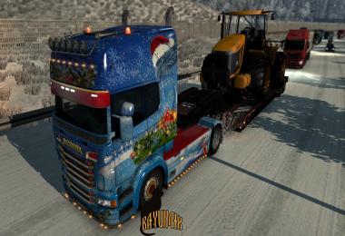 Scania R&S Topline Christmas style 1.26