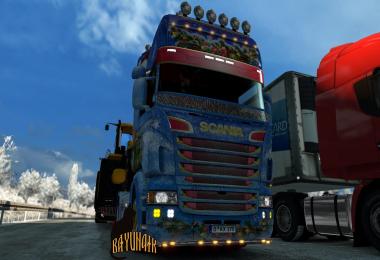 Scania R&S Topline Christmas style 1.26