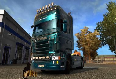 Scania R&S Topline  Custom metallic skin 1.26
