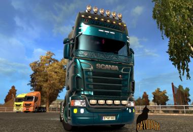 Scania R&S Topline  Custom metallic skin 1.26