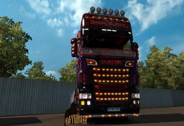 Scania R&S Topline Demon of road skin 1.26