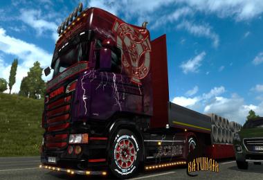 Scania R&S Topline Demon of road skin 1.26