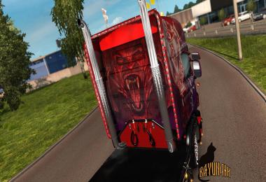 Scania R&S Topline Demon of road skin 1.26