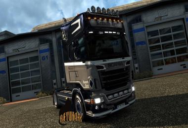 Scania R&S Topline Kenneth Zeus skin 1.26
