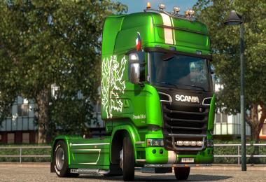 Scania Streamline Metallic Czech Skin v1.0