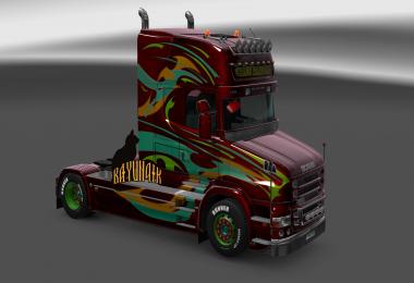 Scania T series Topline Abstract skin 1.26