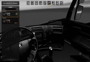 Sisu R500 C500 C600 Black Interior