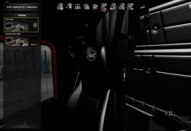 Sisu R500 C500 C600 Black Interior