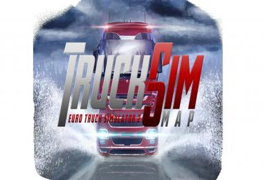 TruckSim Map v6.5 + addons