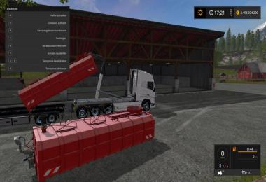 VOLVO FH 750 V8 HKL with trailer V1