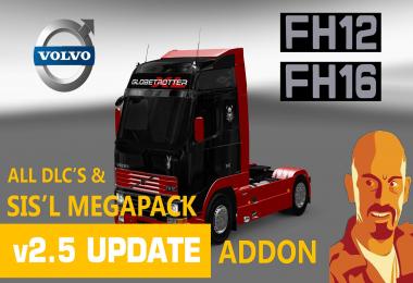 Volvo FH Mk1 (FH12 & FH16) 1.26.x DLCS ADDON