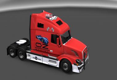 Volvo VNL 670 OZ Race Skin v1