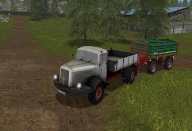 Mercedes Flatbed 334K v1.0