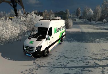 Mercedes Sprinter Long 2014 – MajooouTrans Skin 1.26