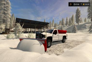 2016 GMC Sierra 3500HD Plow Truck v1