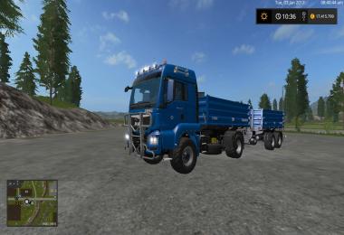 MAN TGS 18.440 TIPPER HIGH CAPACITY v1.7.1