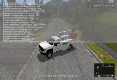 2016 Chevy Silverado 3500HD Service Truck