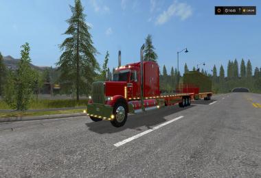 Peterbilt 388 Flatbed Custom v1
