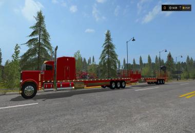 Peterbilt 388 Flatbed Custom v1