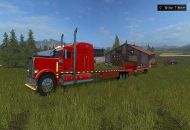 Peterbilt 388 Flatbed Custom v1