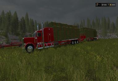 Peterbilt 388 Flatbed Custom v1