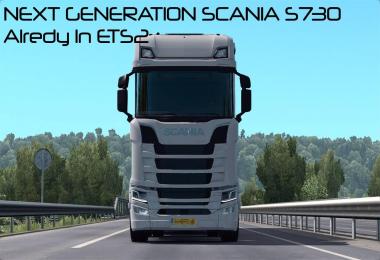 Scania S730 - ALREDY IN ETS2 1.26