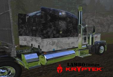 Kryptek Peterbilt W/Autoload Flatbed Trailer v1.0