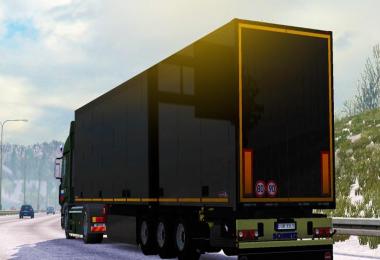 Black trailer Schimtz